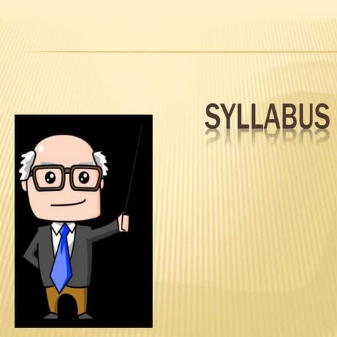 SYLLABUS