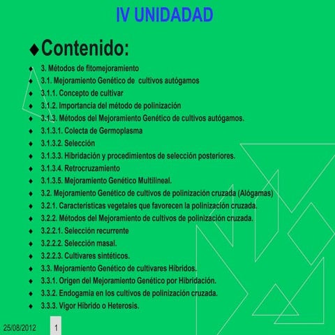 Unidad iv-metodos-de-fitomejoramiento-2009