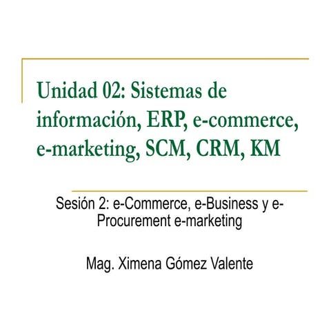 Unidad02 Sesion2 Ecommerce Ebusiness Eprocurement Emarketing