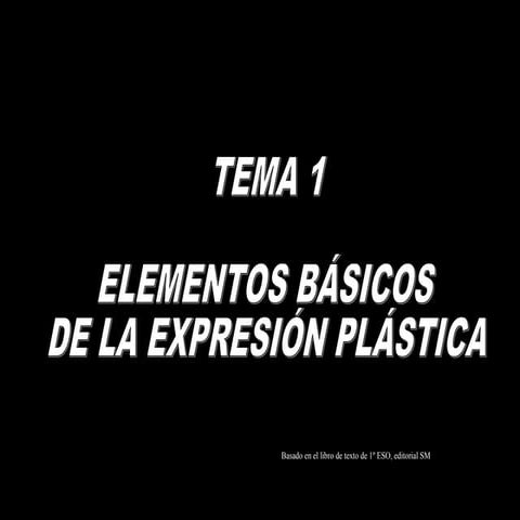 Punto, Línea y Plano.