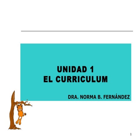 curriculum - COMPONENTES
