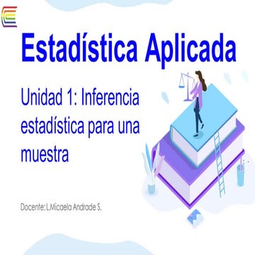 Clase 1 de estadistica aplicada unidad 1 | PDF