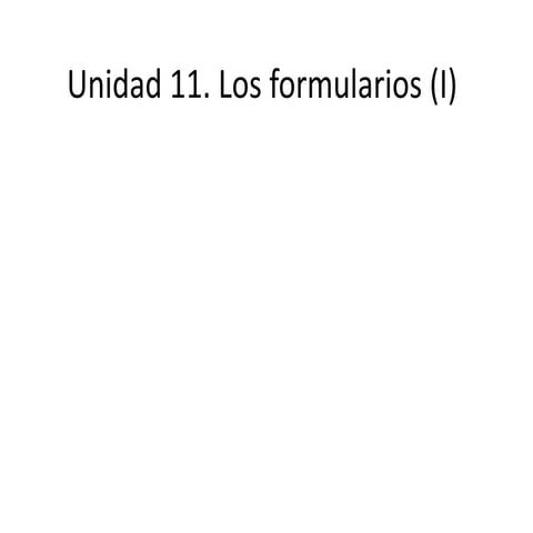 Unidad 11