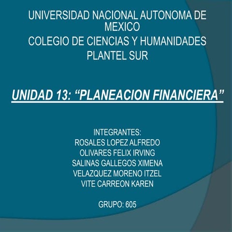  Expo Unidad 13 
