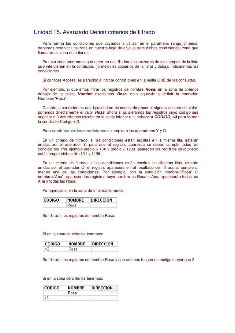 Formula Condicional Si Excel Varias Condiciones Unidad 15