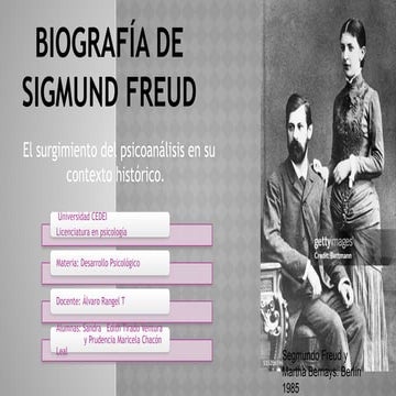 Sigmund freud biografía | PPTX