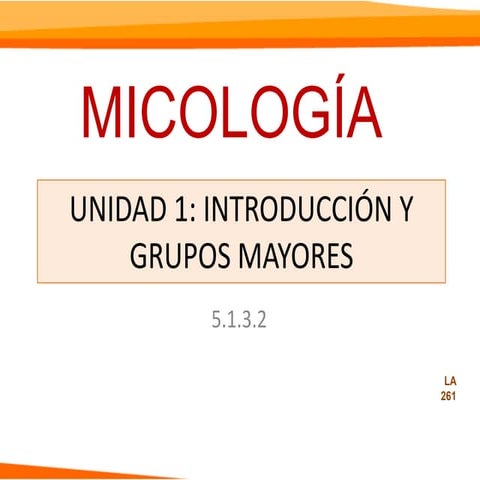 Micologia General
