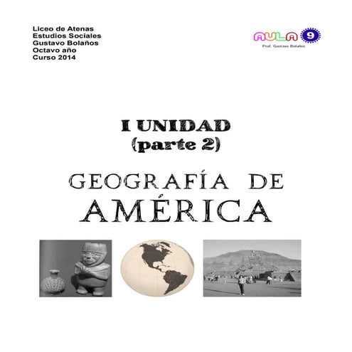 Material Geografía de América (parte 2).