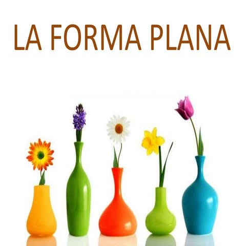 La forma plana 1 eso