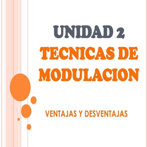 Unidad 2 TELECOMUNICACIONES
