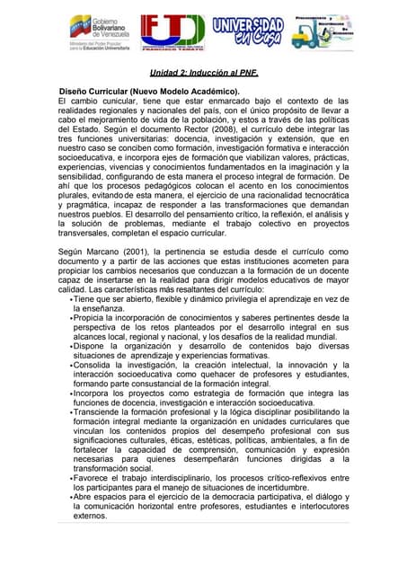 Orientaciones para la elaboración de Informe Final de Proyecto PNF UNEM ...