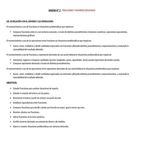 Unidad 2 - Operaciones con numeros fraccionarios.docx