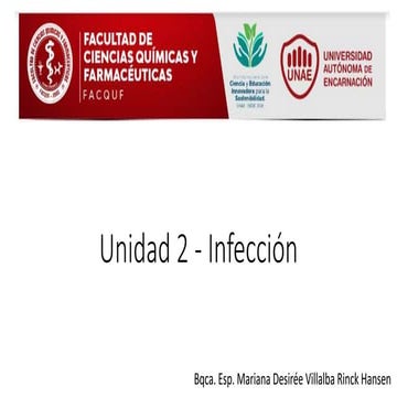 Unidad 2 - Infección. Neutrófilos. Respuesta Inmunitaria