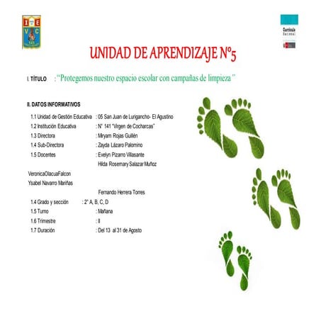 Unidad del Cuidado del Ambiente