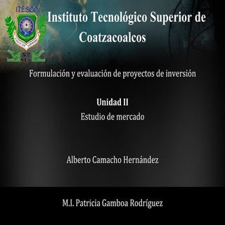 Unidad 2 estudio de mercado
