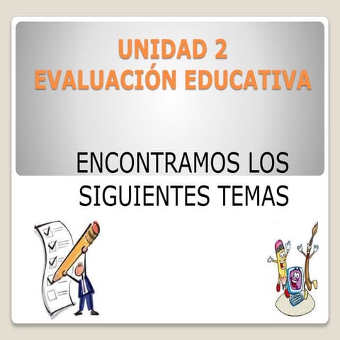 Unidad 2 evaluacion
