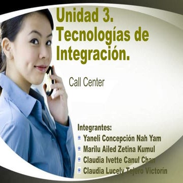 Unidad 3...call center