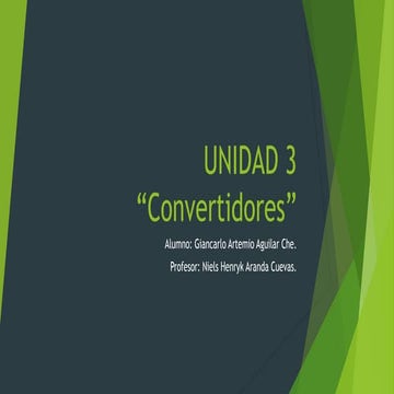 Convertidores - PEAD