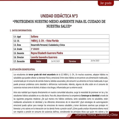 UNIDAD DE APRENDIZAJE 1 DPCC - 3° 2023.docx