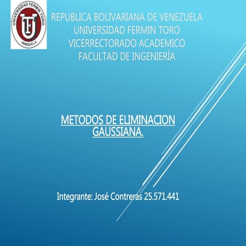 ANALISIS NUMERICO UNIDAD III