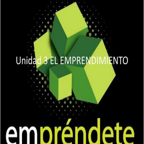 El  emprendimiento