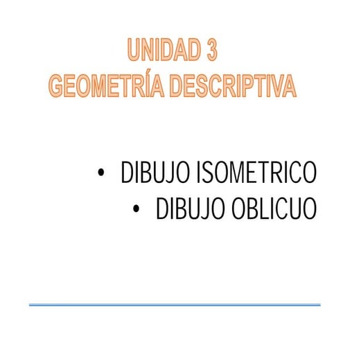 Unidad 3 geometria descriptiva