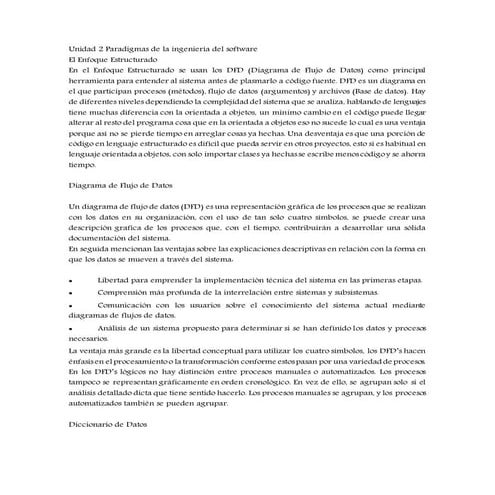 Unidad 3 paradigmas de la ingeniería del software