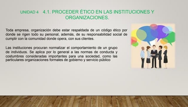 Unidad 4 taller de etica