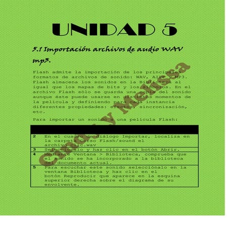 Unidad 5