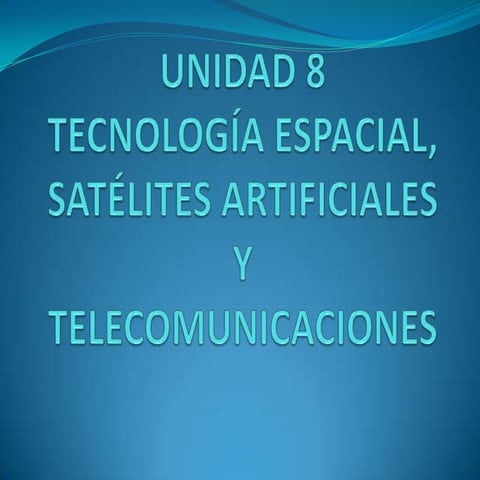 Unidad 8,9 y 10 tecno