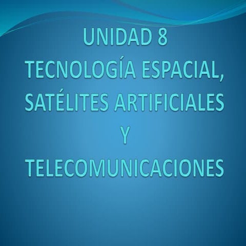 Unidad 8,9 y 10 tecno