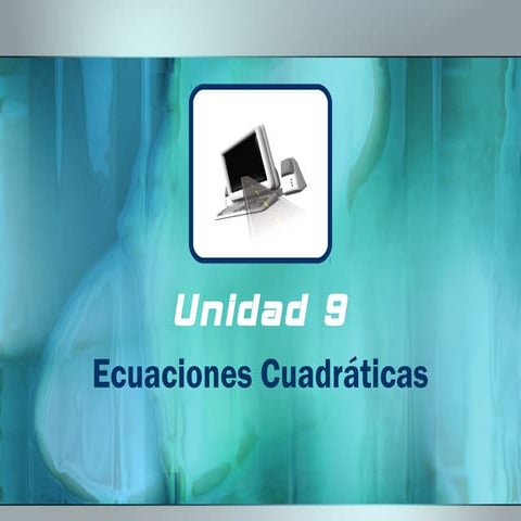 ecuaciones cuadraticas 