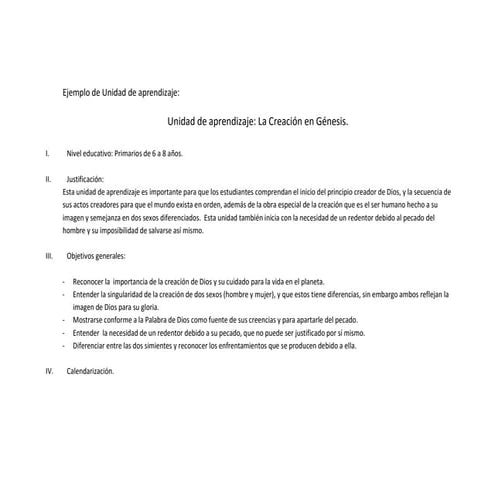 Unidad de aprendizaje modelo