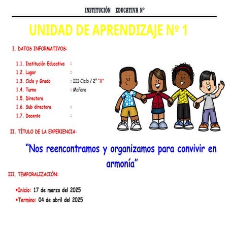 UNIDAD DE APRENDIZAJE Nº 1 - 2° GRADO MAESTRA JANET.docx