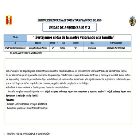 UNIDAD DE APRENDIZAJE N° 3 -MAYO 2025 SEGUNDO GRADO B.docx