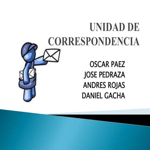 Unidad de correspondencia