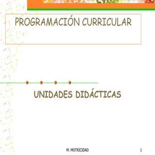 Unidaddes didácticas