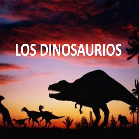Unidad didactica dinosaurios