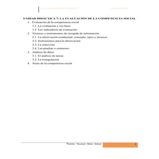 Unidad didáctica 7. LA EVALUACIÓN D...