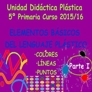 U.D. PLÁSTICA: Elementos básicos de...