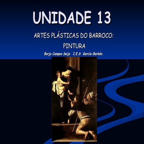 Unidade 13 Pintura Barroca