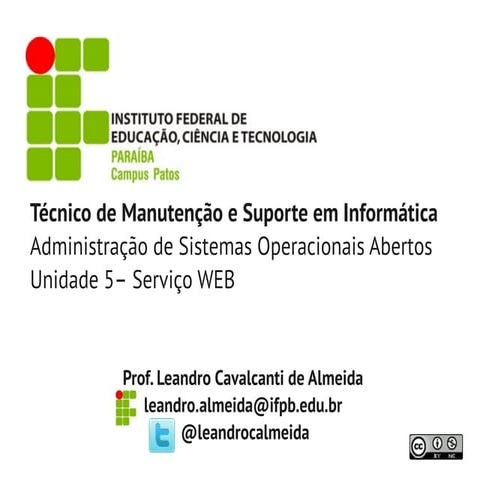 Unidade 5   servico web