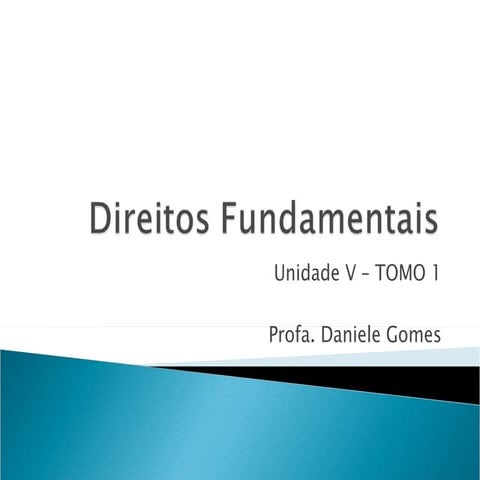 Unidade 5 tomo 1 | PPT