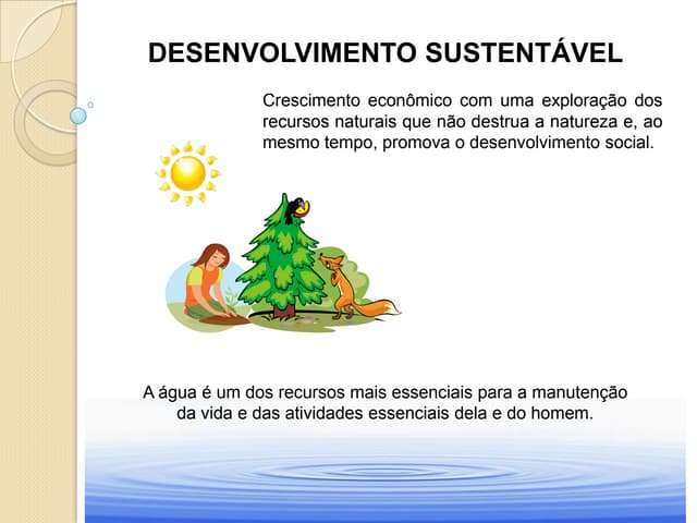 DESENVOLVIMENTO SUSTENTÁVEL