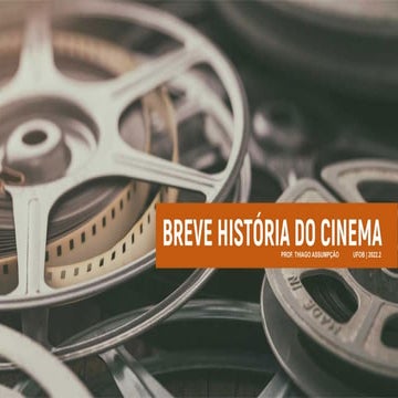 Breve história do cinema