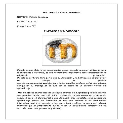 PLATAFORMA MOODLE