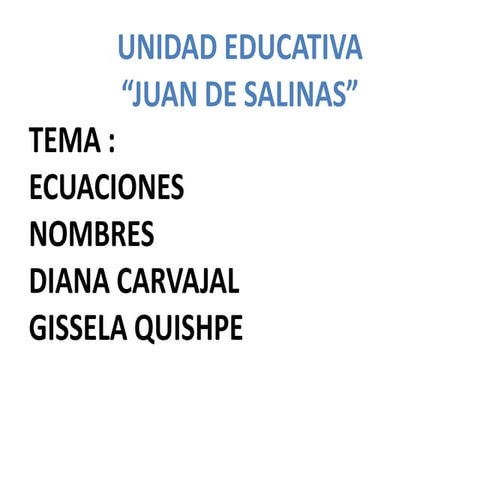 Unidad educativa diana y gissela