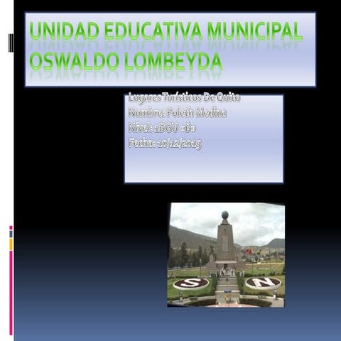 Unidad educativa municipal oswaldo lombeyda