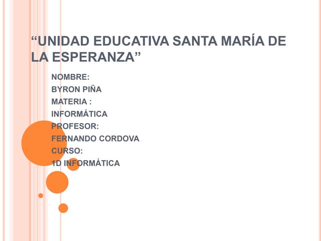 Unidad educativa santa maría de la ...