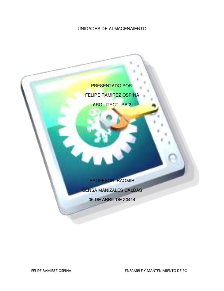 Unidades de almacenamiento